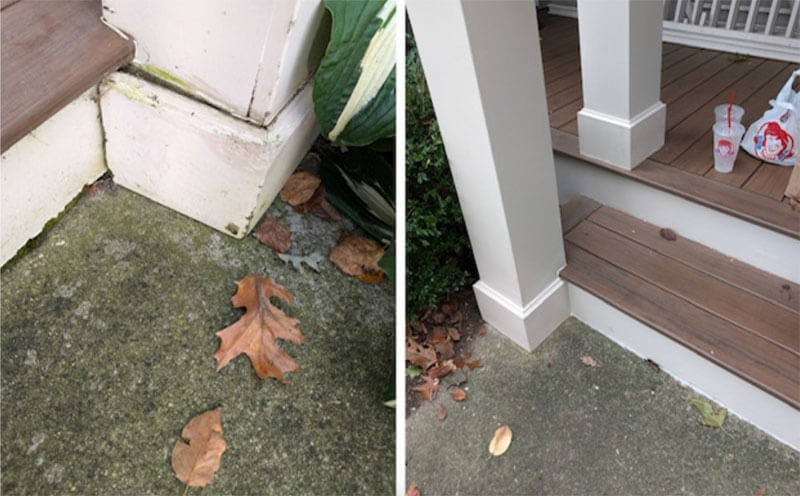 Deck Before And After Deck Before And After