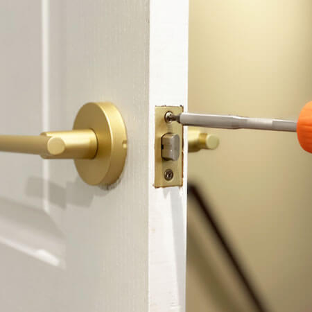 Installing Door Latch Installing Door Latch